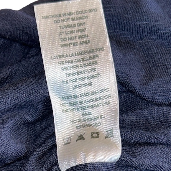 Sundry Womens Round Neck ruched bottom Navy bodycon dress. - Picture 5 of 8